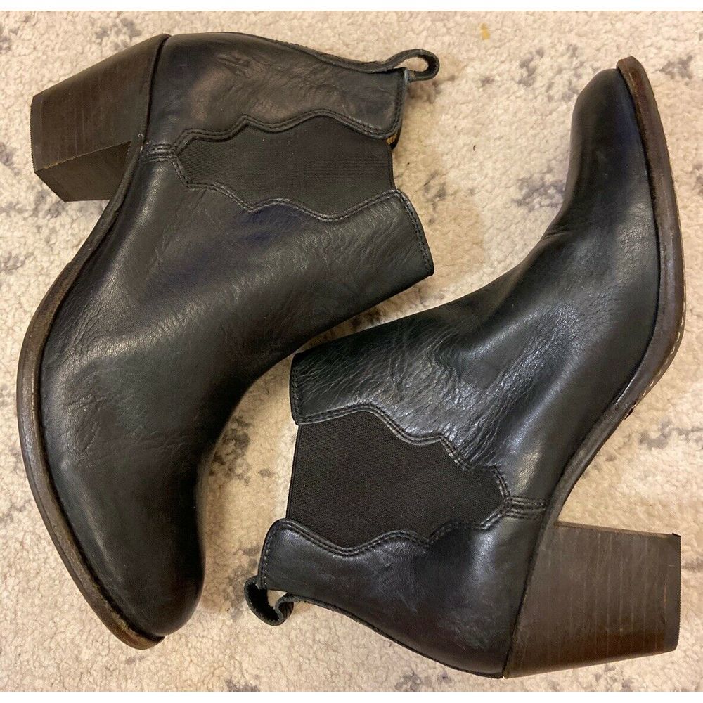 Frye Black Ankle Boots